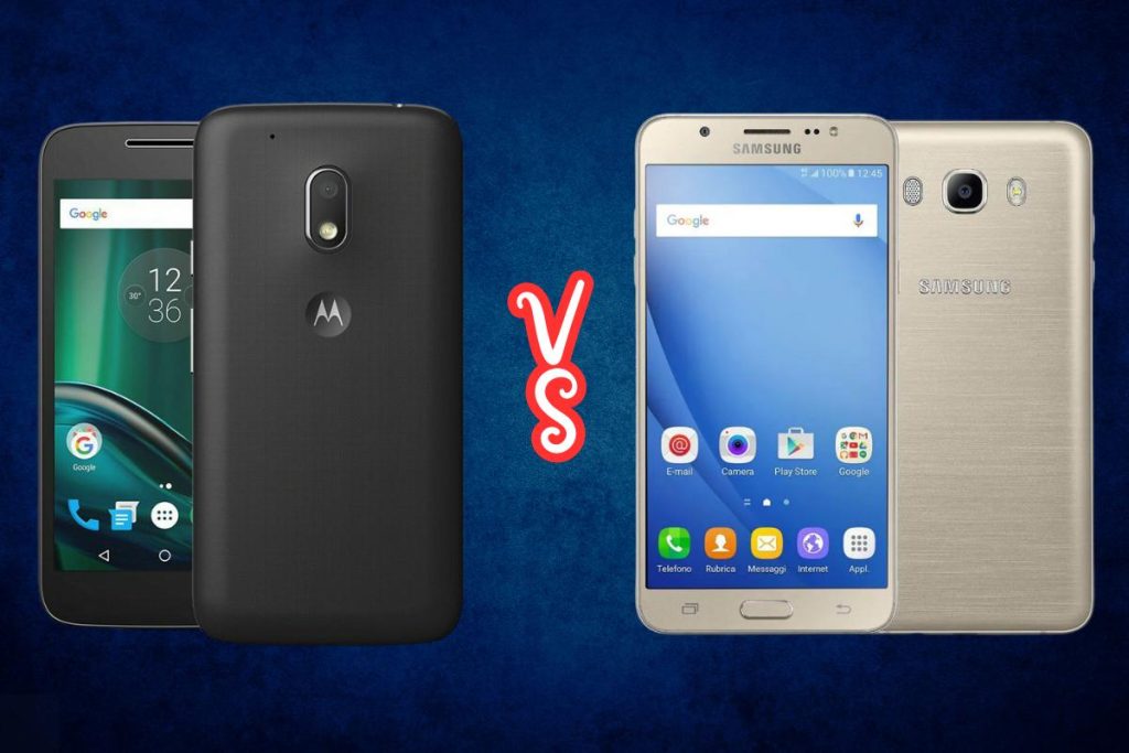 Motorola Moto G4 vs Samsung Galaxy J7 (2016)