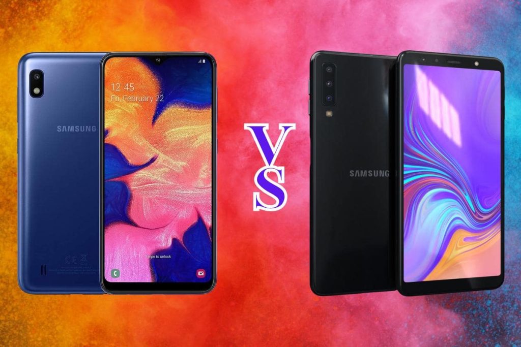 Samsung Galaxy A10 vs Samsung Galaxy A7