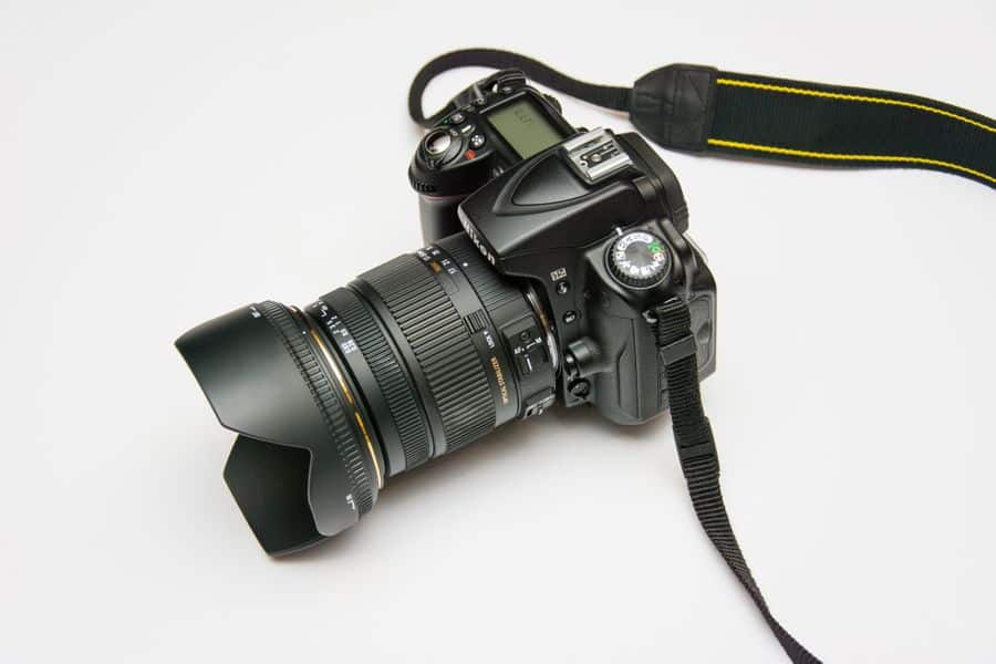 Cámara DSLR para fotografía profesional
