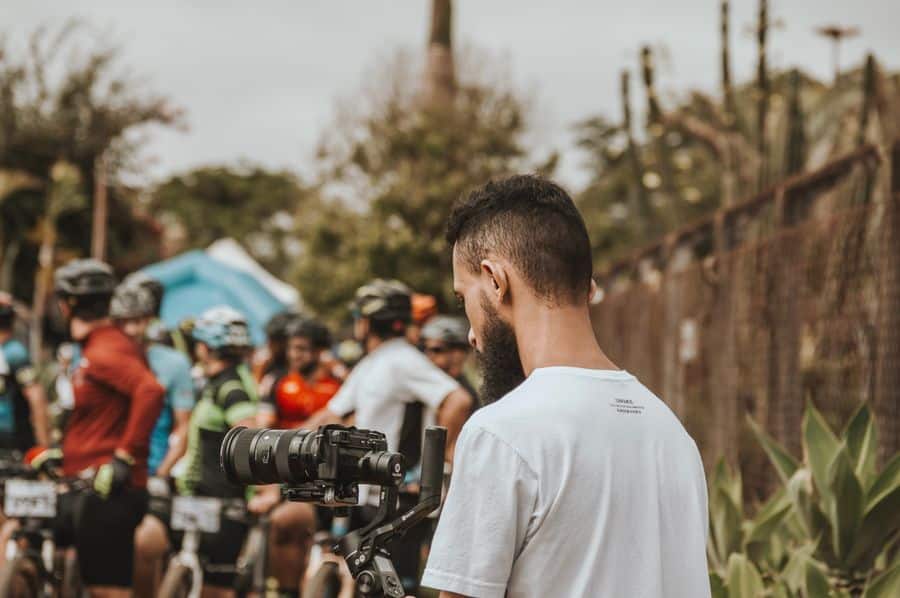 Cámara de video para eventos deportivos