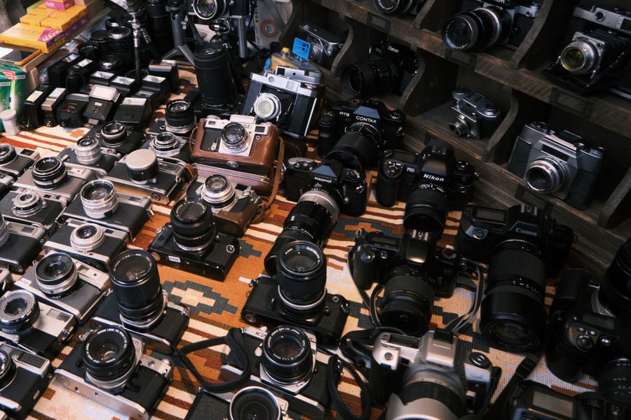 Cámaras vintage para fotografía analógica