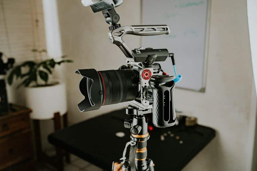 Cámara DSLR profesional para fotografía