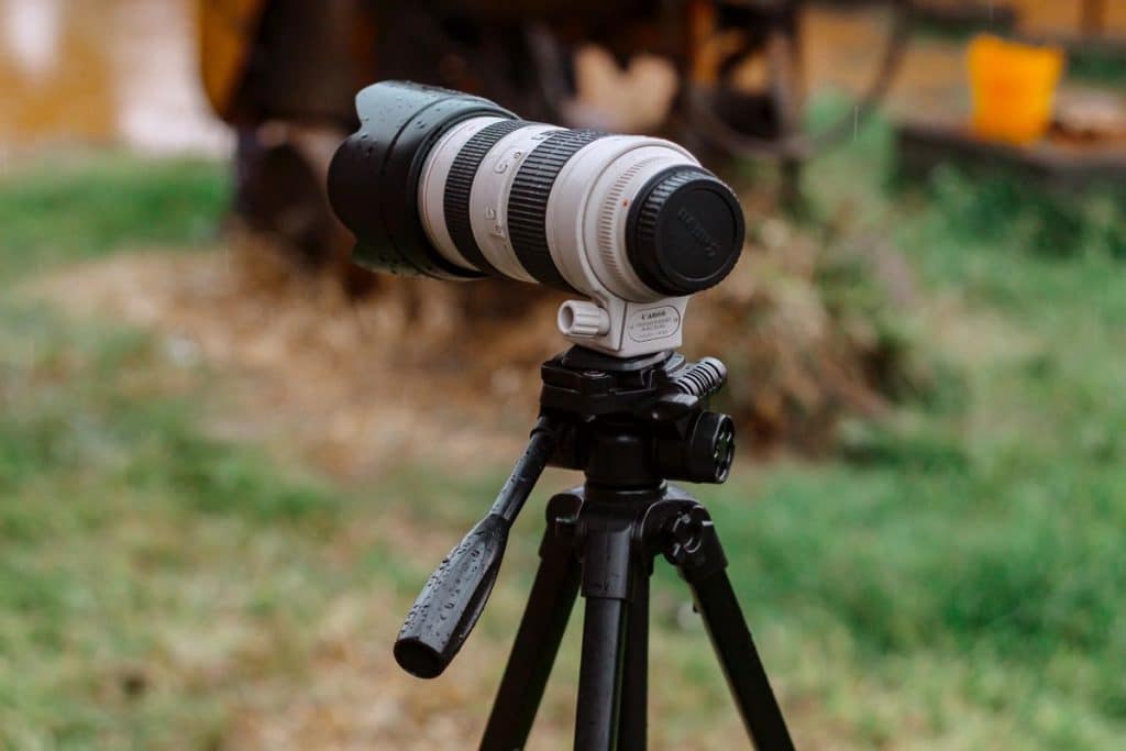 camara rotula tripode Cámara con rótula para trípode