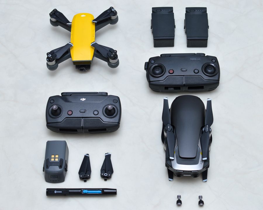 Drones y accesorios para optimización
