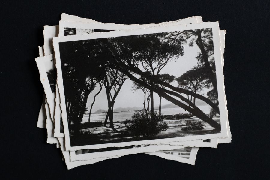 Postales vintage en papel mate