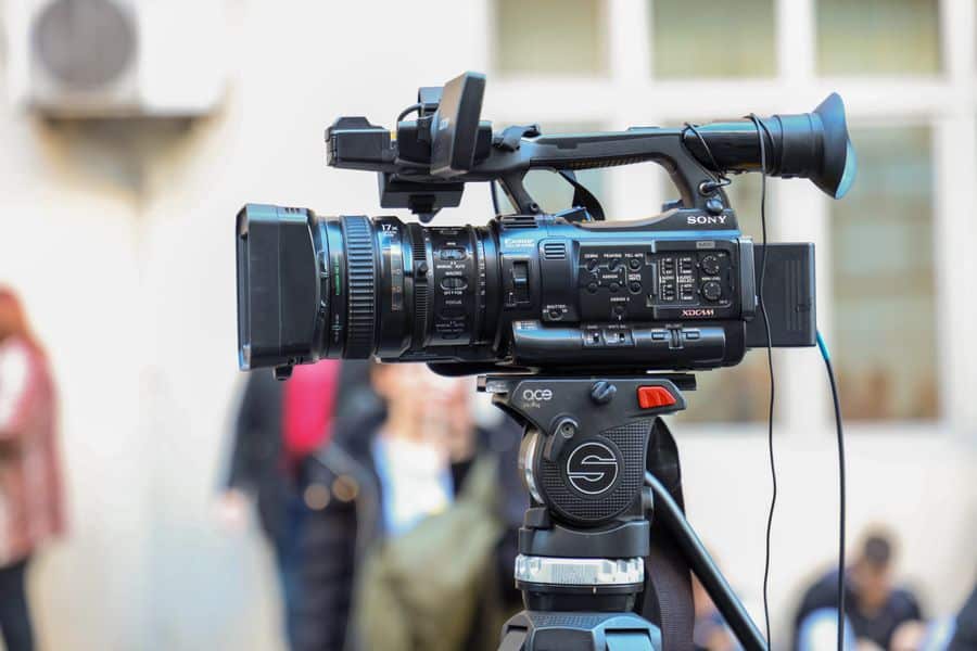 Trípode para cámara de vídeo Sony