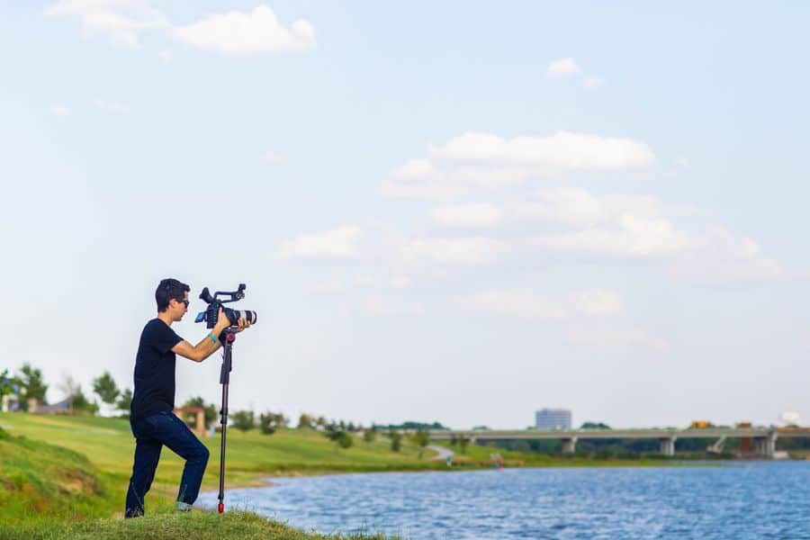 Trípode para fotografía de paisaje